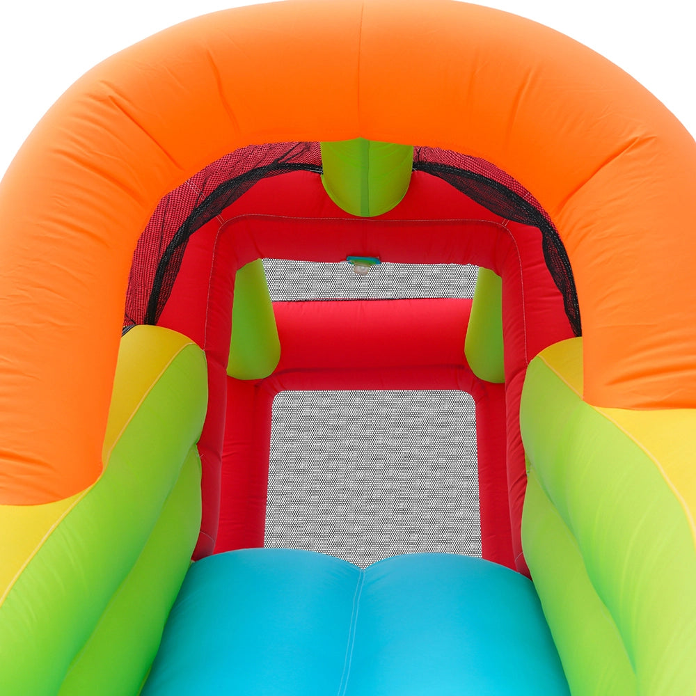 Parco giochi per bambini-Xylo-Ventilatore 450W + Acquatici + Basket trampolino + Arrampicata + Lanci