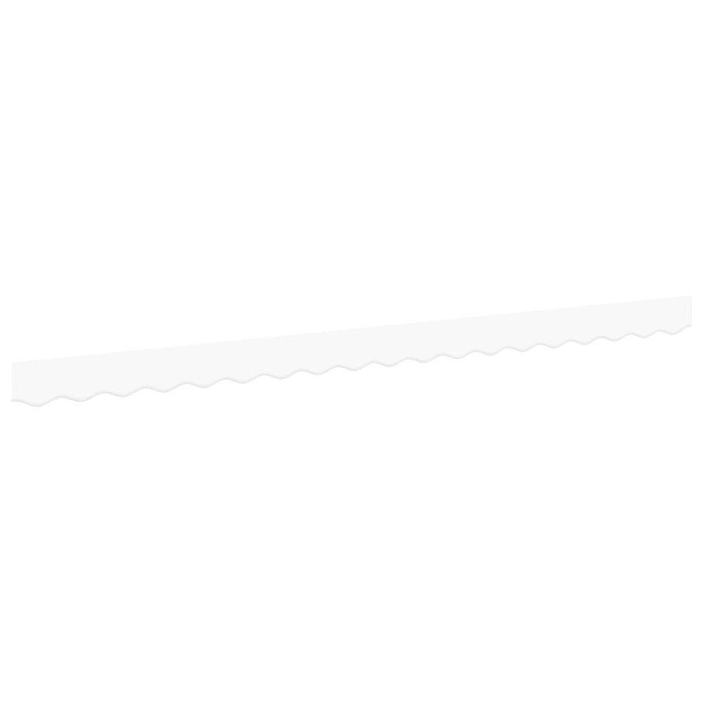 Valance per tende per telaio da 4 m Bianca 3.8x0.2 m