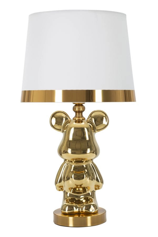 Lampada da tavolo Orsetto dorato cm ø 30x54