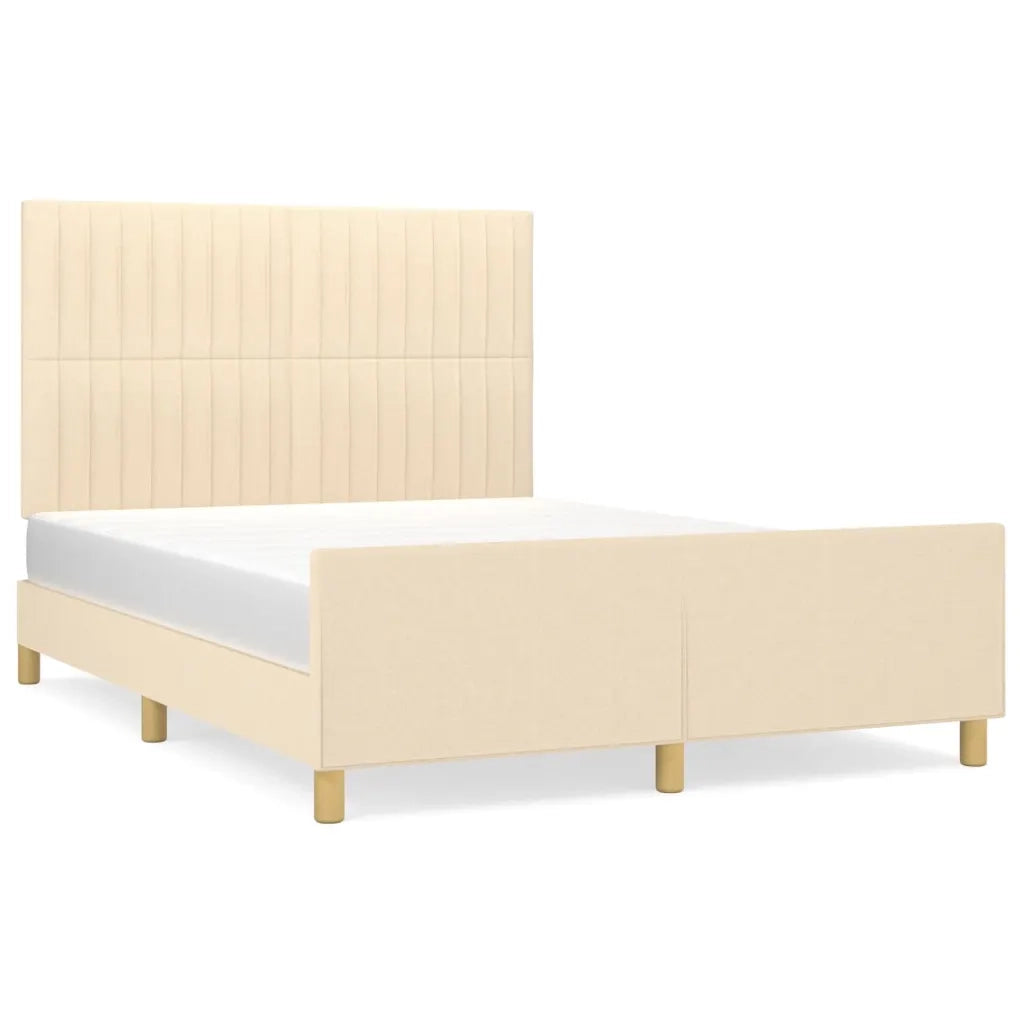 Giroletto senza Materasso Crema 140x200 cm in Tessuto 3125224