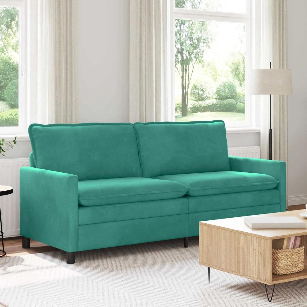 Divano Turchese 196 x 81 x 87,5 cm Velluto 42028890