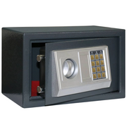 Casseforte Elettronica Grigio Scuro 31x20x20 cm Acciaio