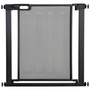Cancellino per Cani Estensibile a Pressione ¨C Zephmum ¨C Nero, Acciaio e ABS, 75-82x76 cm
