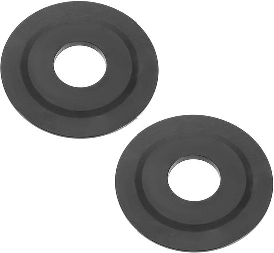 Doppio set di sigillatura in gomma per tubi - diametro interno 24mm - diametro esterno 72mm - spessore 4mm - compatibile con Siamp Skipper 45 - sigillatura per sanitari