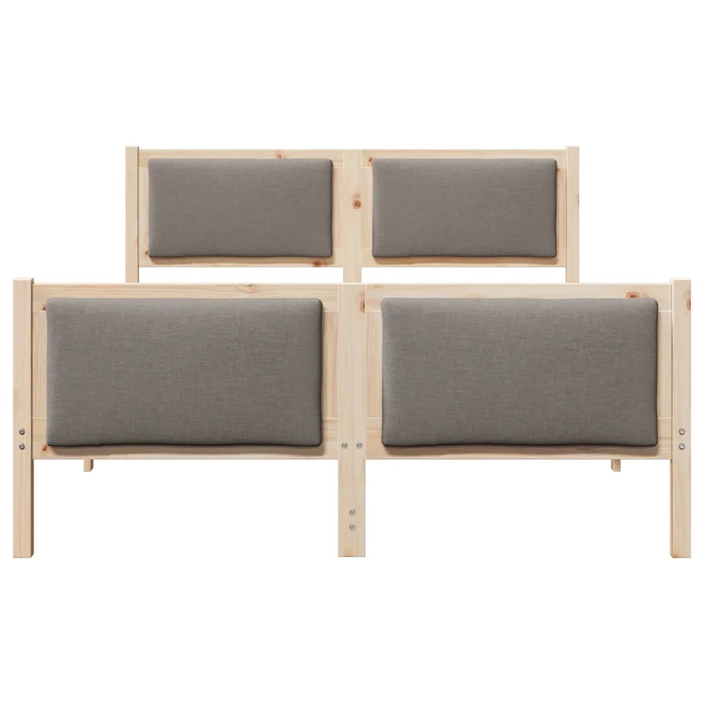 Struttura del letto con testiera Talpa 140 x 190 cm Tessuto 878337
