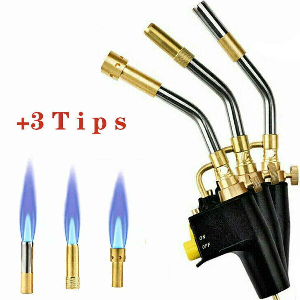 Saldatore a gas per brasatura ¨C zephmum ¨C con 3 ugelli