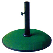 KROMA BASE PER OMBRELLONE ROTONDA 50 CM DA 25 KG IN COLORE VERDE