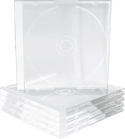 Hoes per disco 1 disco lato trasparente 104 mm con scatola
