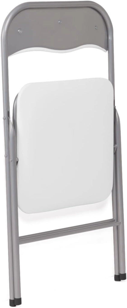 Set di 4 sedie pieghevoli in PU bianco KITY