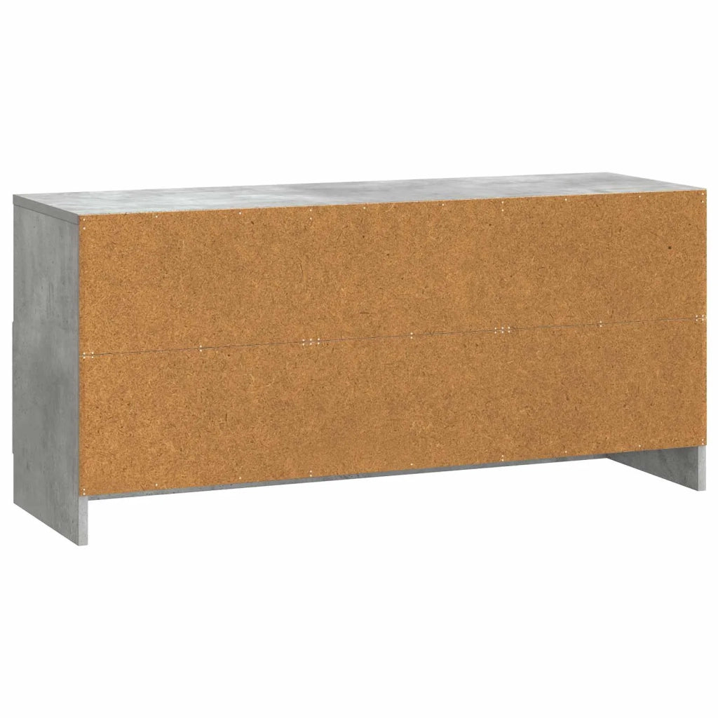 Mobile TV con cassetto Grigio Cemento 102 x 34,5 x 47 cm