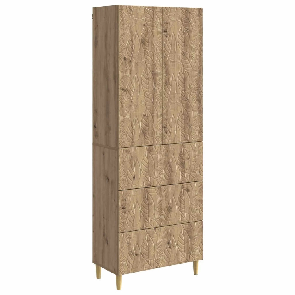 Set di armadi 2 pcs Rovere Artigianale 66 x 34,5 x 90 cm 3416726
