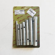 Set di 6 chiavi doppie esagonali a tubo multiuso