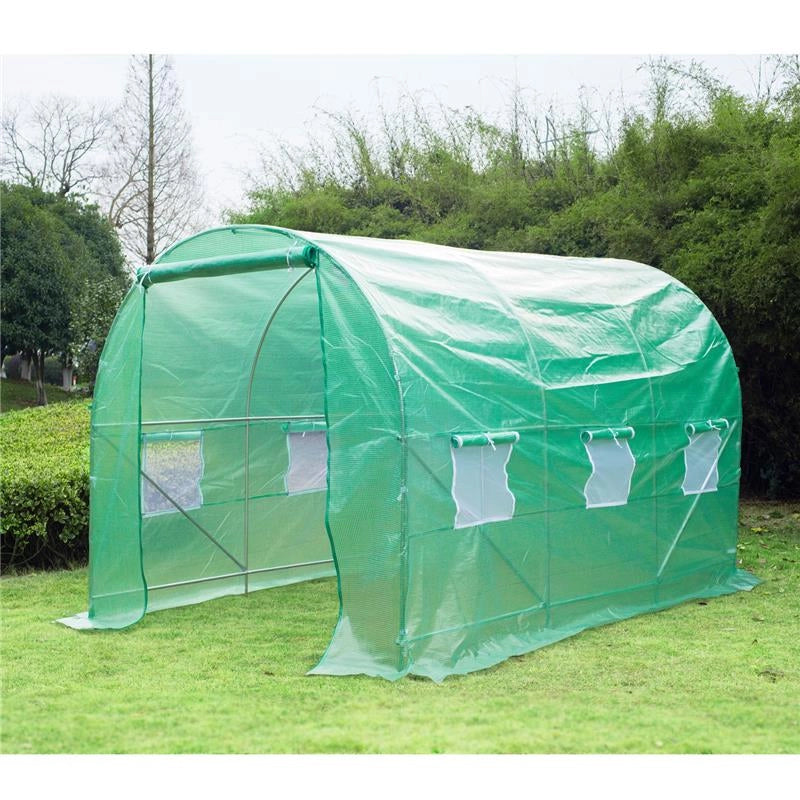 SERRA CON TETTO ARROTONDATO IN PE 3.5 X 2 X 2 M