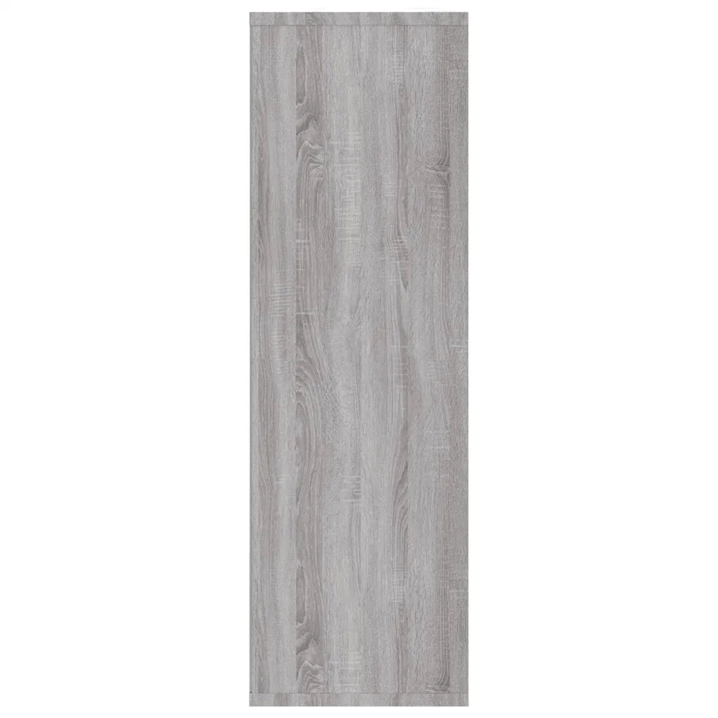 Libreria/Credenza Grigio Sonoma 50x25x80 cm Legno Multistrato 826612