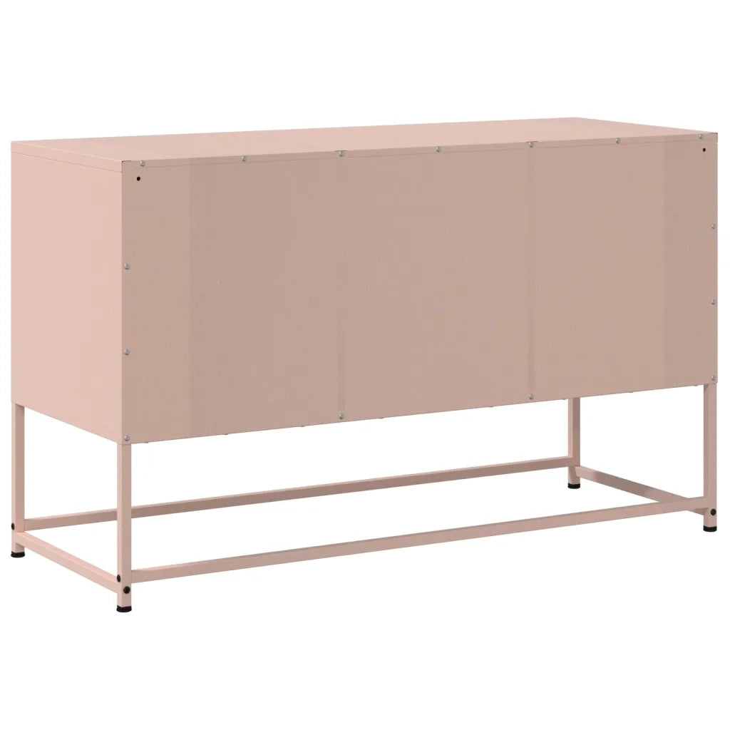 Mobile TV Rosa 100,5x39x60,5 cm in Acciaio