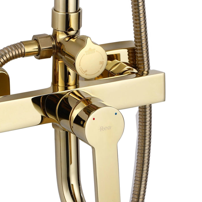 Set Doccia Rea Argus Gold