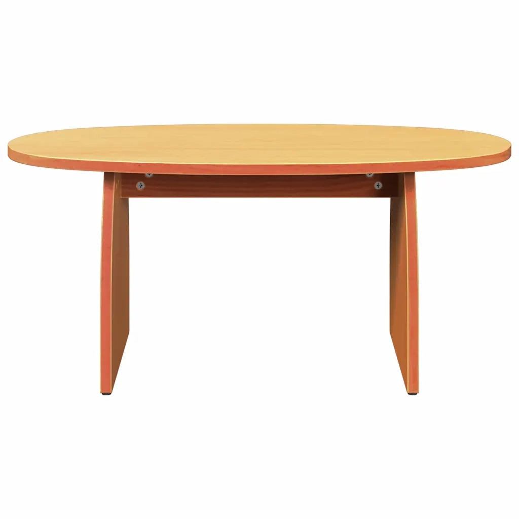 vidaXL Tavolino da salotto Cera marrone 80 x 40 x 35 cm