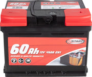 Batteria Auto Start 60AH 12V 540A polo positivo destro Cassetta L2