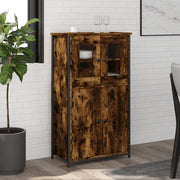 Credenza Rovere Fumo 62x32x106,5 cm in Legno Multistratocod mxl 131261