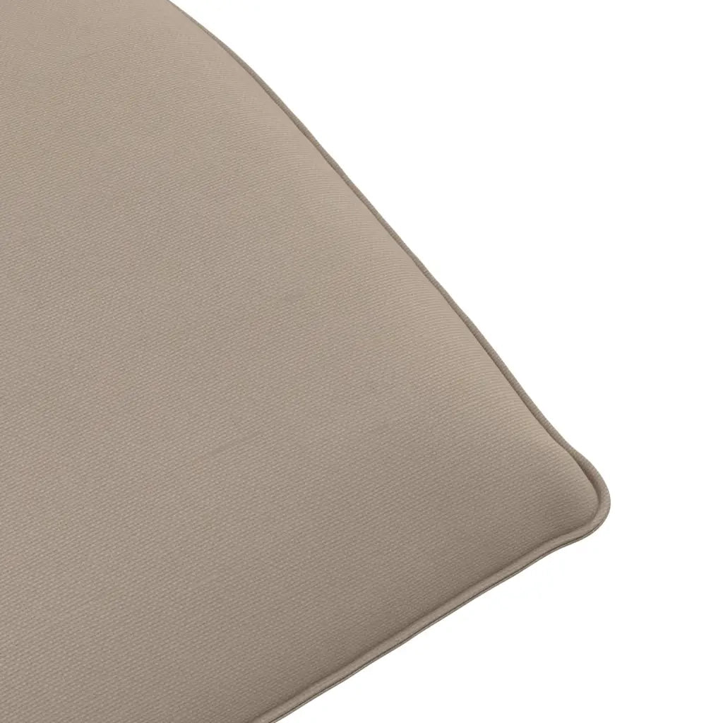 Sdraio da giardino | Lettino Pieghevole Tortora 175x54x8,5 cm in Tessuto Oxford