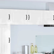 Pannello lavastoviglie 2 pcs Bianco Lucido 50 x 31 x 40 cm 885254