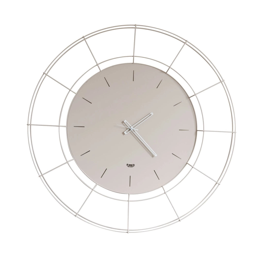 Orologio da parete contemporaneo Nudo grande Sabbia