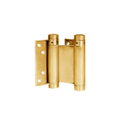 Cerniere a molla per porte saloon – Modello 109 – Finitura ottonata – Lunghezza 75 mm – IBFM