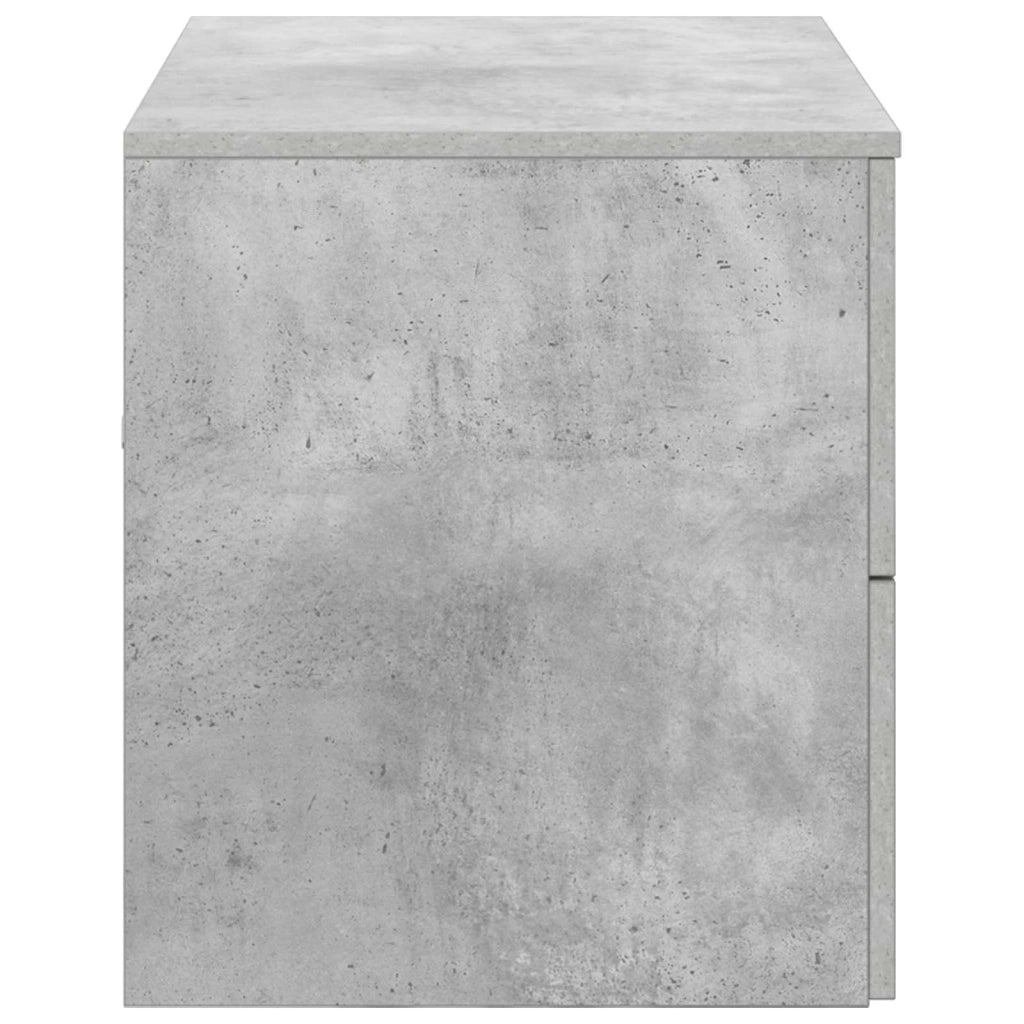 Mobile da Bagno da Muro Grigio Cemento 62,5 x 44,5 x 50 cm 890329
