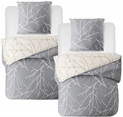 Tessuto per letto 4 pezzi, 100% cotone, 135 x 200 cm