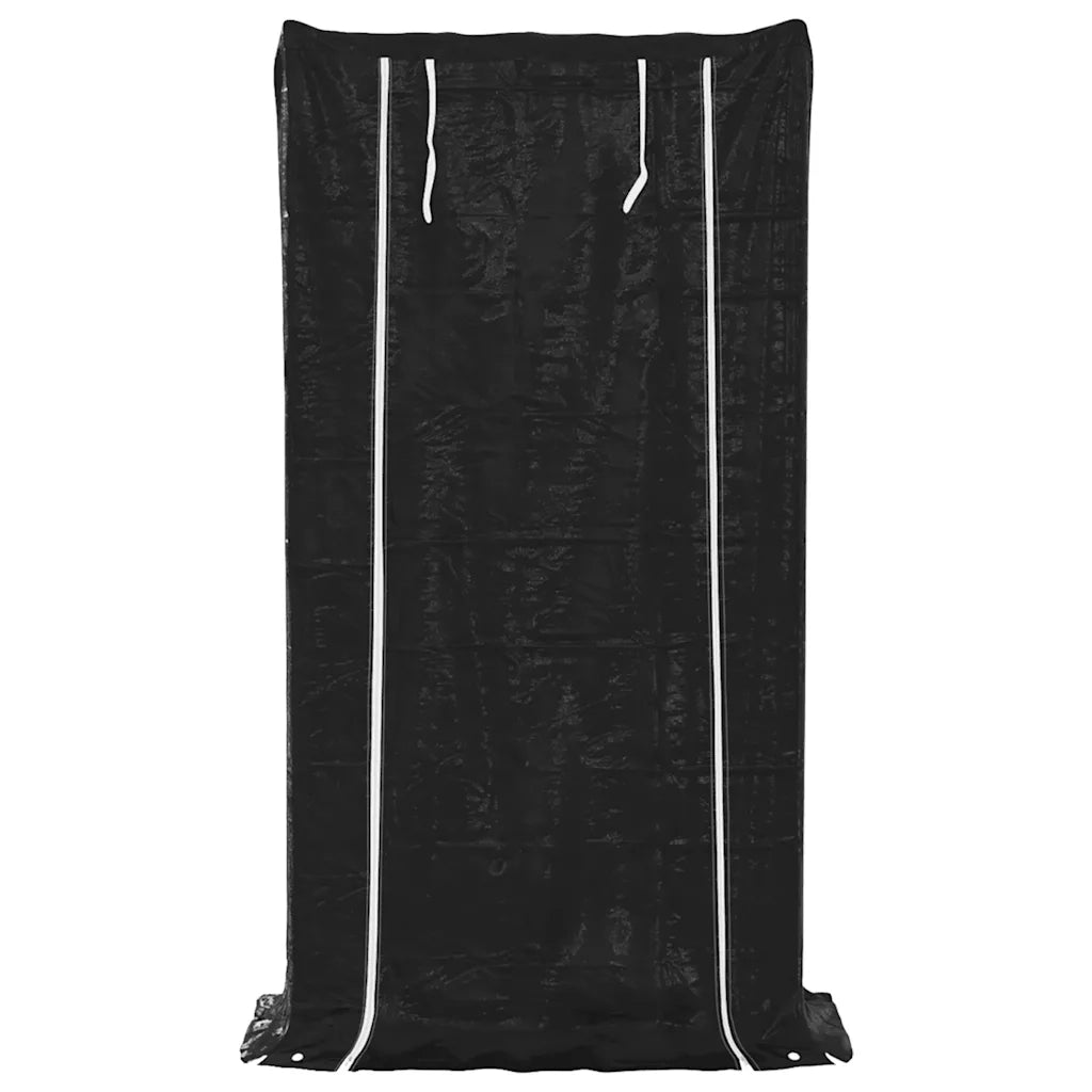 Rastrelliera per Legna con Copertura Antipioggia 100x40x200 cm 4104948