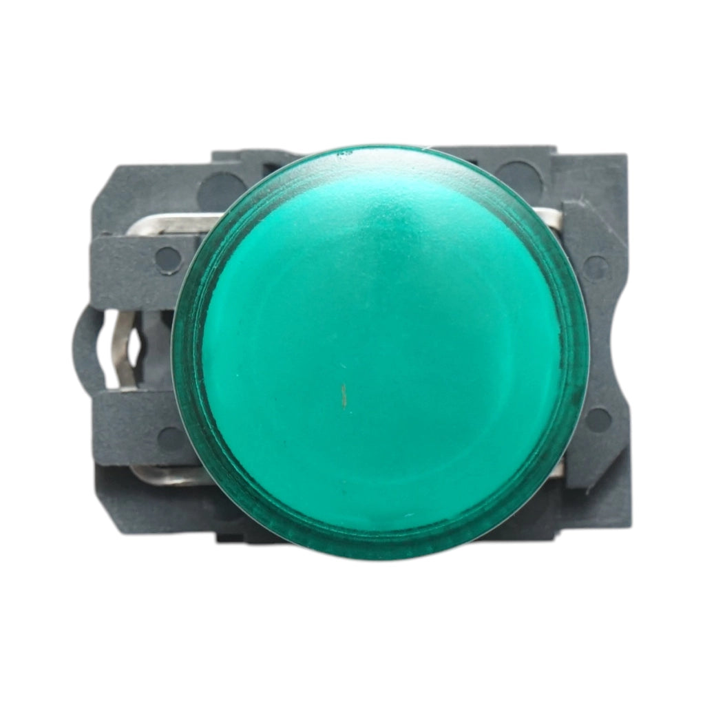 Indicatore di segnale LED verde 220V, 14mA, TB5 Breckner Germany