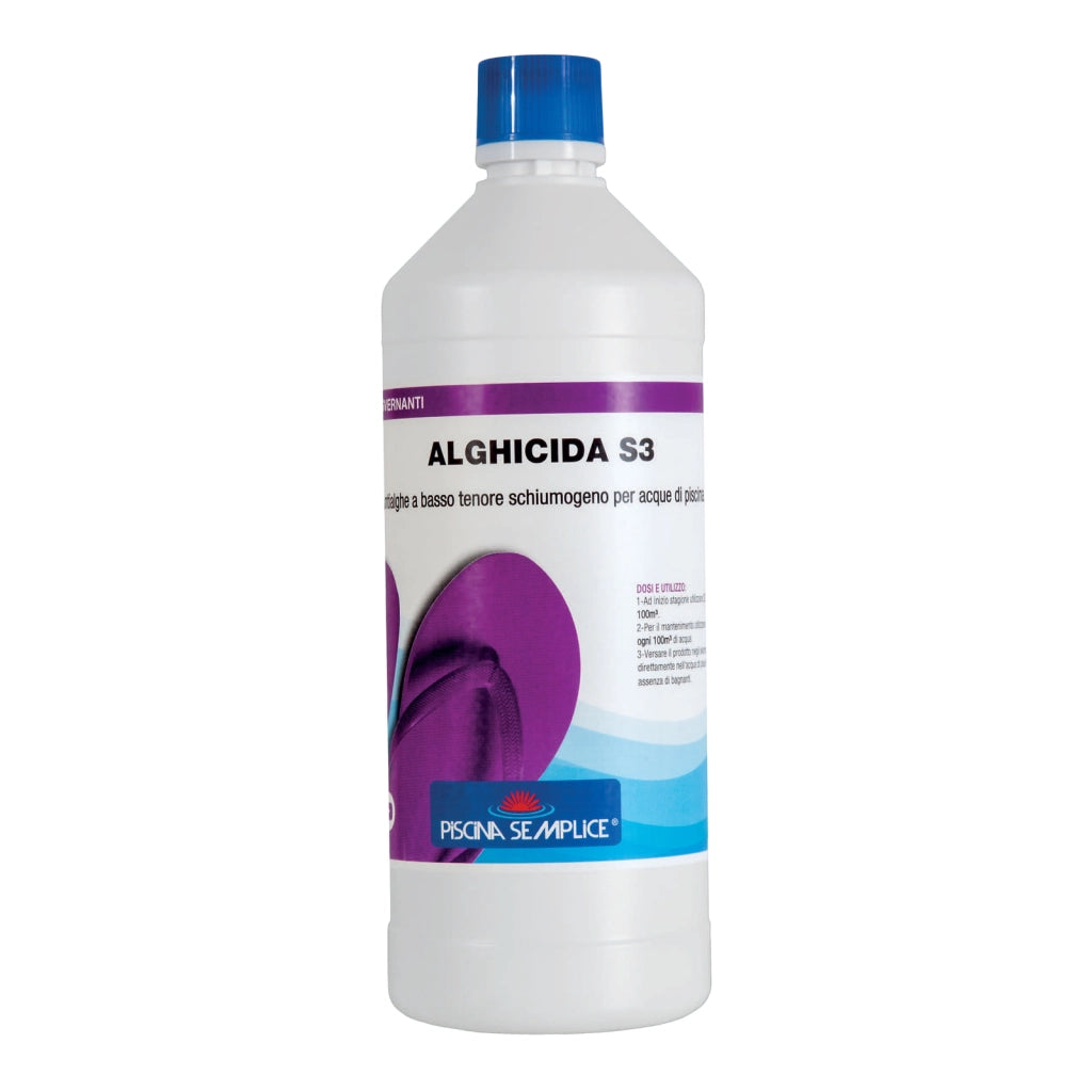 ANTIALGA X PISCINA LIQUIDO LT 1 CONFEZIONE 6 pezzi Piscina Semplice