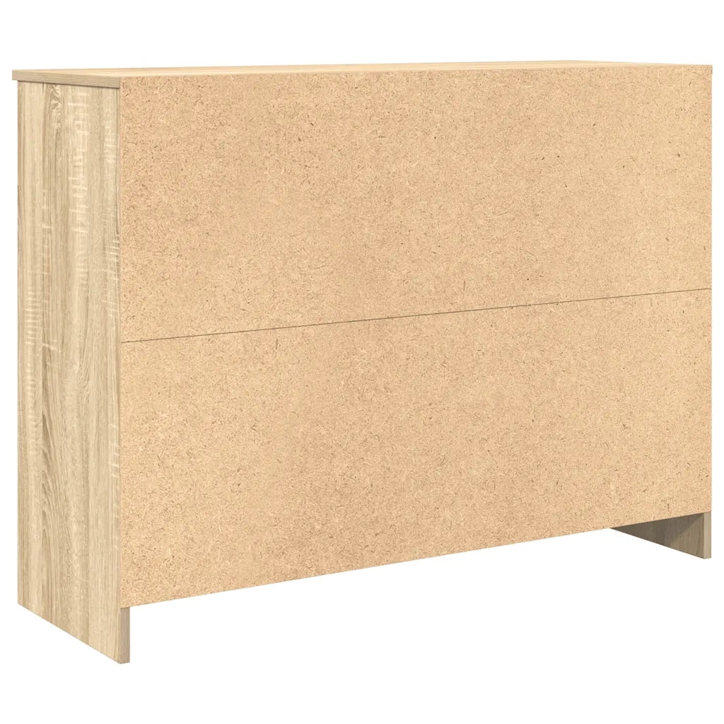 Credenza con Cassetto Rovere Sonoma 101x35x76 cm in Truciolato