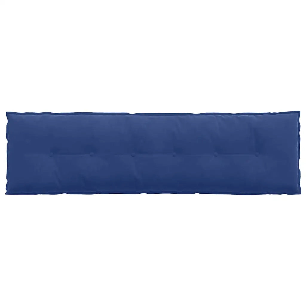 Cuscino per Schiena Blu Polizia 180 x 50 cm Tessuto in Cords