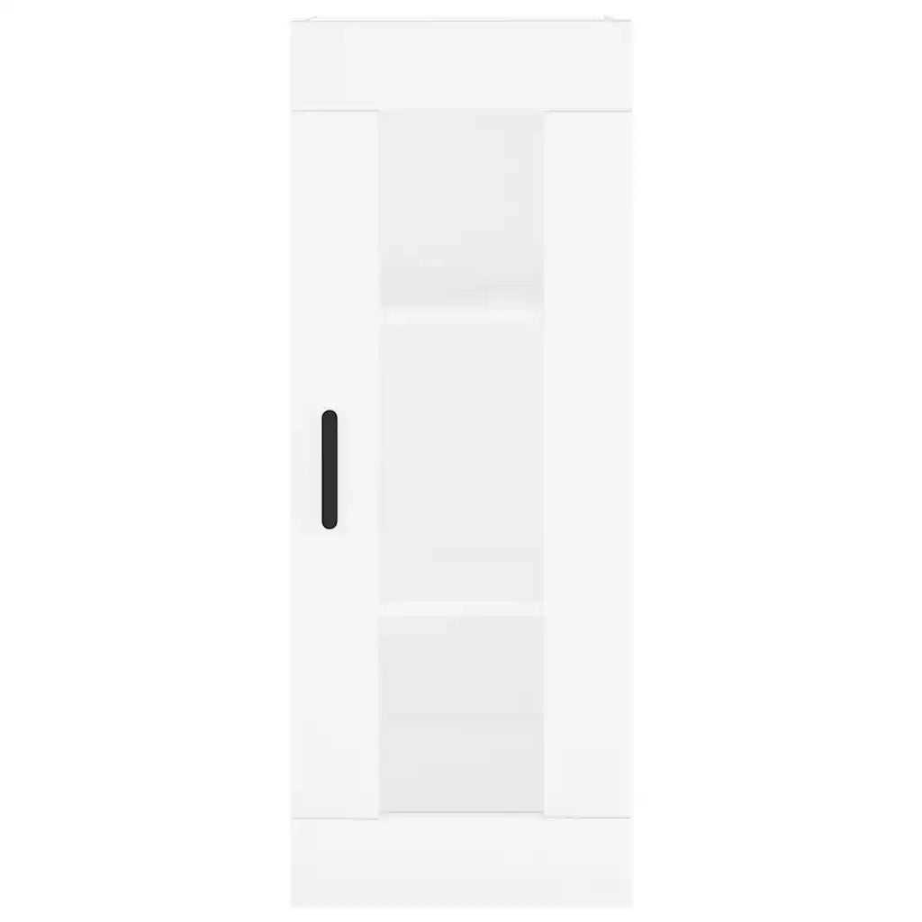 Credenza Bianca 34,5x34x180 cm in Legno Multistrato 3199369