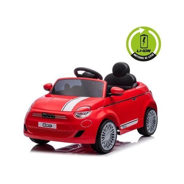 Auto elettrica mandelli 100053356 sport one fiat 500 cabrio 10,8v liti