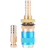 Snellaccoppiatore di alta qualità in ottone - Snellaccoppiatore M8 - Lasers MIG/TIG - Connettore acqua/gas - Facile da installare - Design antiscivolo