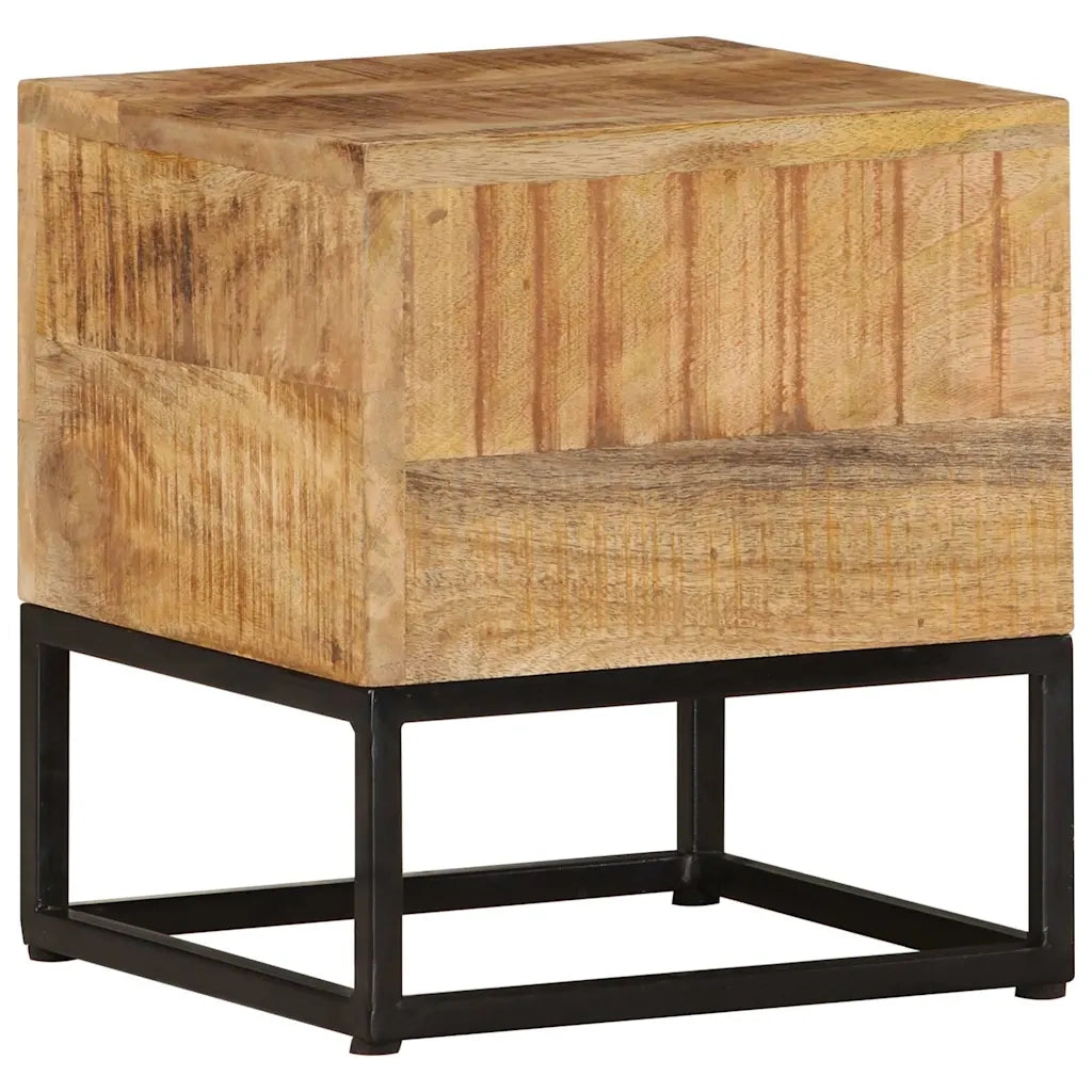Tavolino 30x30x33 cm in Legno di Mango Grezzo cod mxl 17591