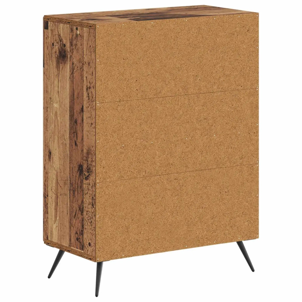Mobiletto da Bagno BREDA Legno antico 59,5 x 31 x 80 cm 897503