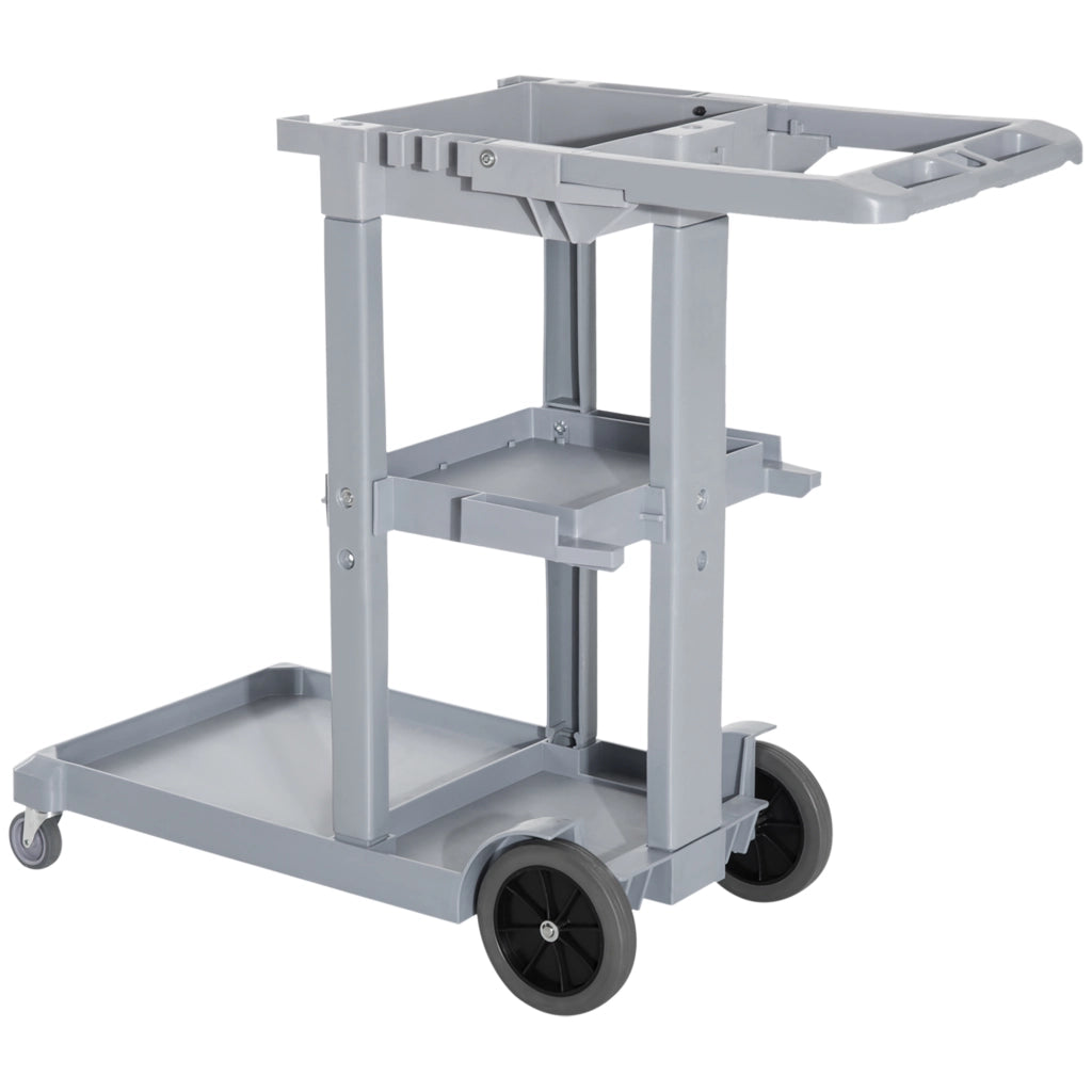 Carrello per Pulizia Professionale ¨C Minimal ¨C Grigio e Giallo 121x50.5x96.5 cm