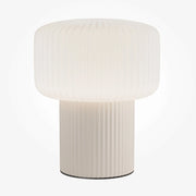 Lampada Da Tavolo Moderna Omaggio Ceramica E Vetro 1 Luce G9