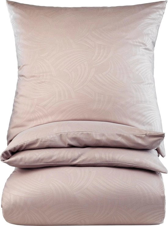 Set di lenzuola a microfibra con effetto di rilievo, composto da 4 pezzi, 2 x 135 x 200 cm + 2 x 80 x 80 cm, con chiusura a cerniera, adatto per persone con allergie e certificato Oeko-Tex.