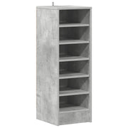 Scarpiera | Mobile per scarpe Grigio Cemento 31,5x35x90 cm in Truciolato