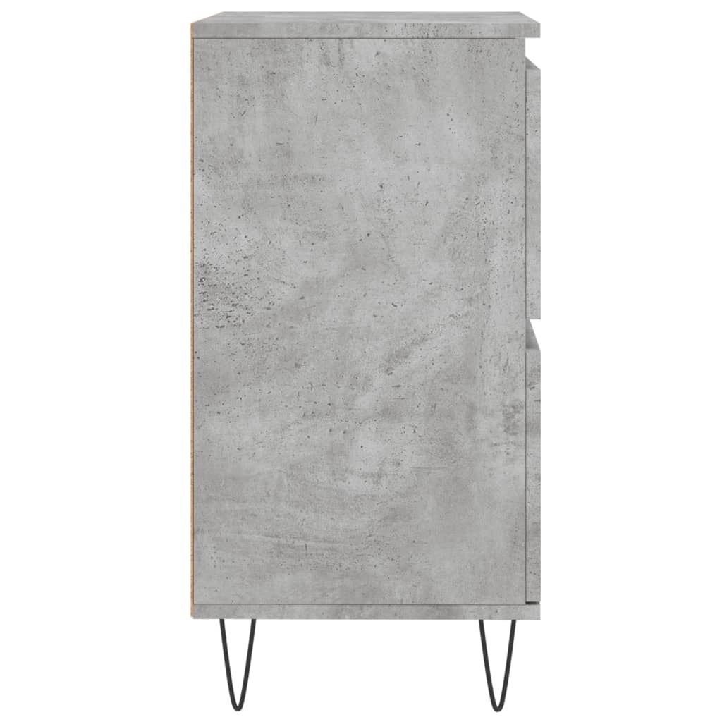 Buffet credenza cassettiera armadio mobile contenitore organizer per cucina soggiorno salotti 3 pezzi legno ingegnerizzato grigio 02_0037135