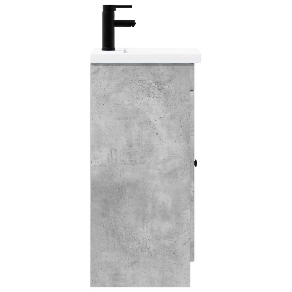 Mobile da bagno con lavabo Grigio Cemento 42 x 40 x 84,5 cm 890027