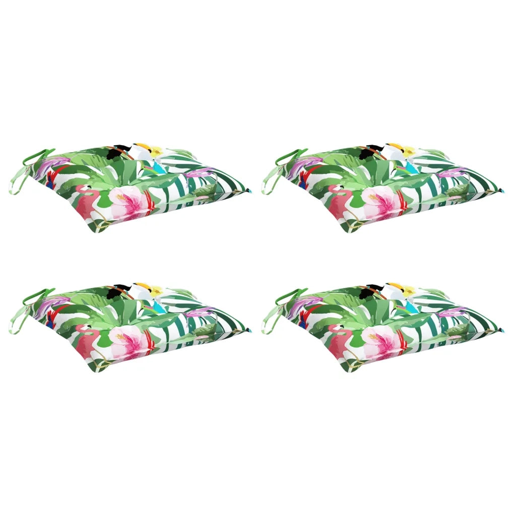 Cuscini per Sedia 4 pz Multicolori 50x50x7 cm in Tessuto Oxford 361550
