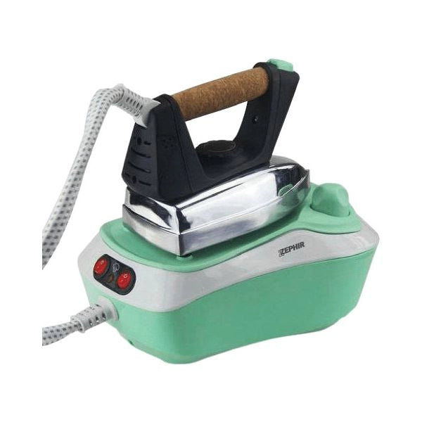 Zephir zhf5000 ferro da stiro a caldaia 2300 w 0,85 l alluminio nero, verde