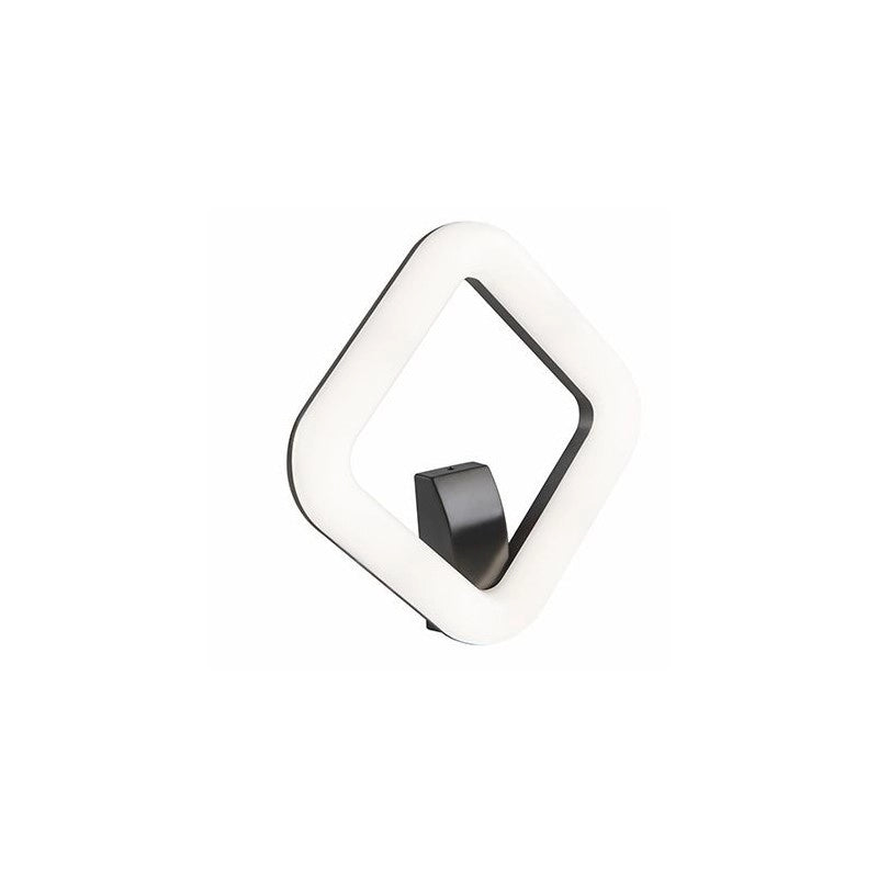 Applique Led 20W 3000K linea quasar grafite