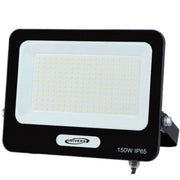 Trade Shop - Faro Proiettore Smd Led Floodlight 150 W Slim Ip65 Luce 3000k 4000k 6500k Ek05-150w - Nero-bianco Freddo      -