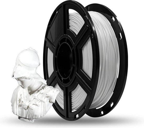 Filamento di stampa 3D in PLA 1.75mm 0.5KG/Roll per Serie Dreamer e Finder - Bianco